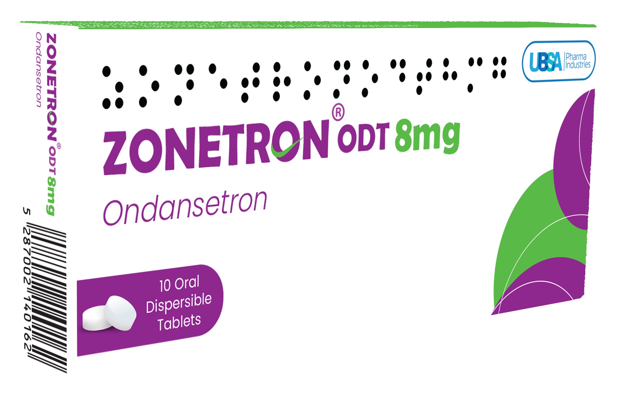 Zonetron ODT 8mg